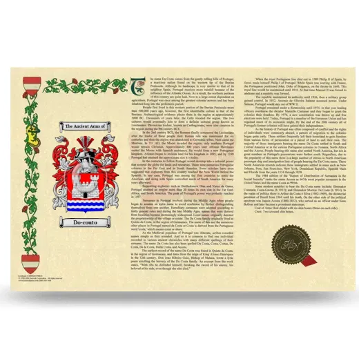 Do-couto Armorial History Landscape Style