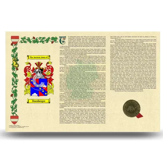 Durnberger Armorial History Landscape Style