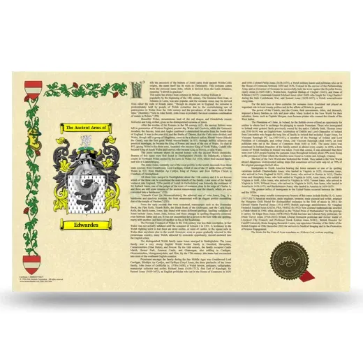 Edwardes Armorial History Landscape Style