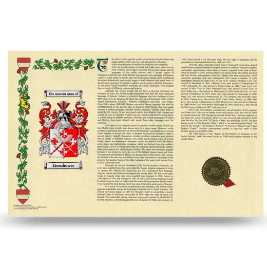 Eisenhower Armorial History Landscape Style