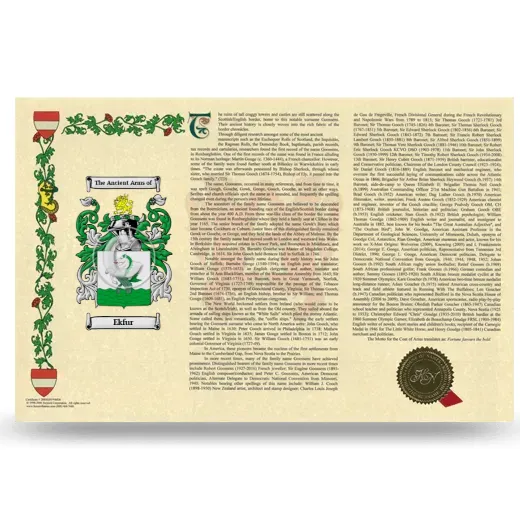 Ekfur Armorial History Landscape Style