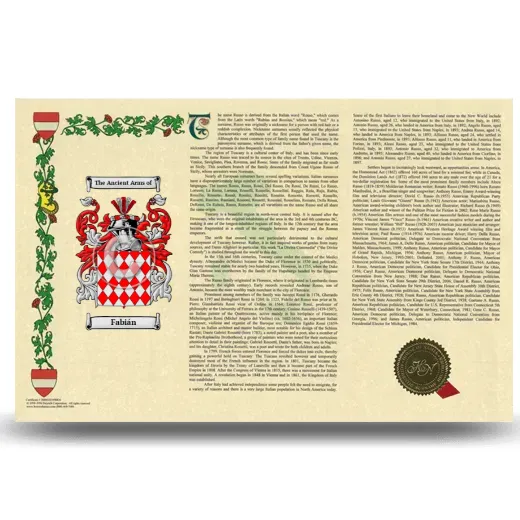 Fabián Armorial History Landscape Style