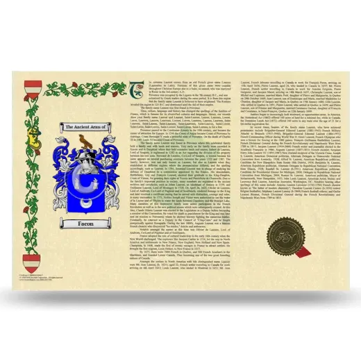 Facon Armorial History Landscape Style