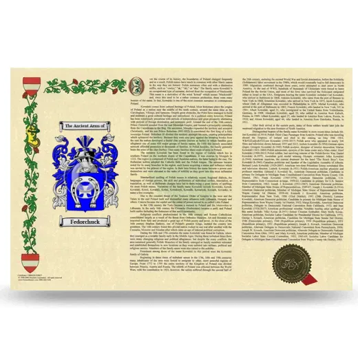 Fedorchuck Armorial History Landscape Style