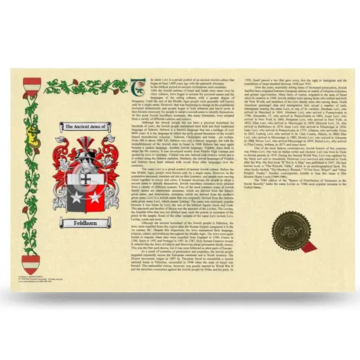 Feldhorn Armorial History Landscape Style