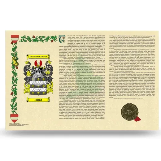 Ferind Armorial History Landscape Style
