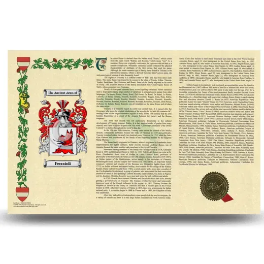Ferraioli Armorial History Landscape Style