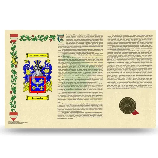 Ferrandez Armorial History Landscape Style