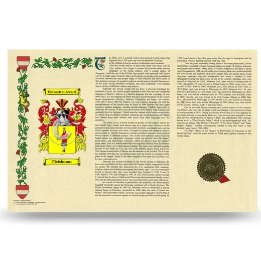 Fleishman Armorial History Landscape Style