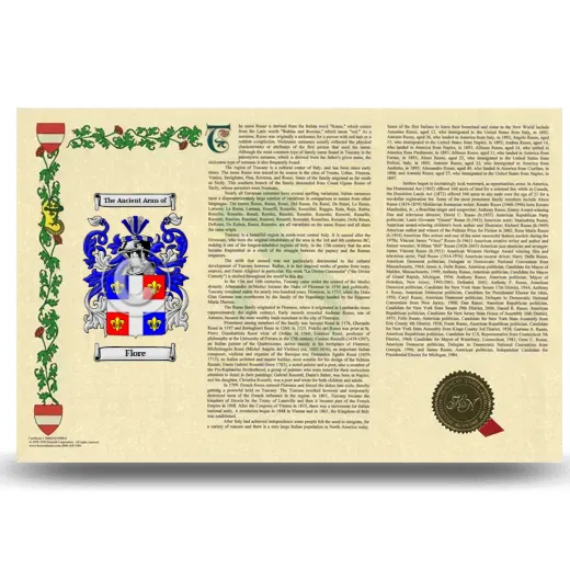 Flore Armorial History Landscape Style