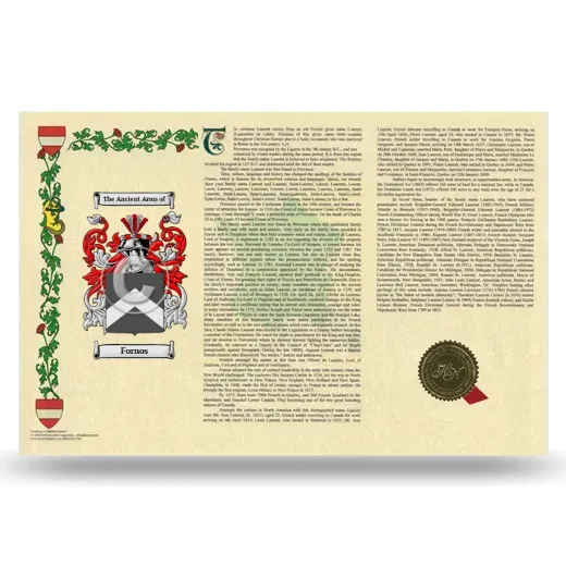 Fornos Armorial History Landscape Style