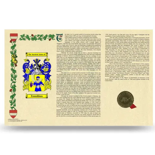 Franckhen Armorial History Landscape Style