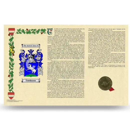 Friedmann Armorial History Landscape Style