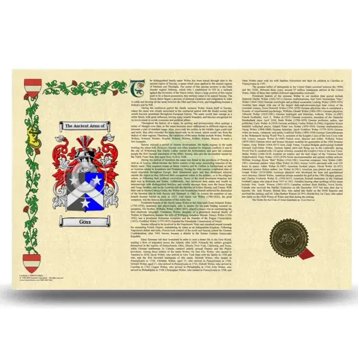Göss Armorial History Landscape Style
