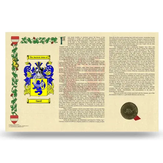 Gaed Armorial History Landscape Style