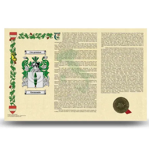 Germonio Armorial History Landscape Style