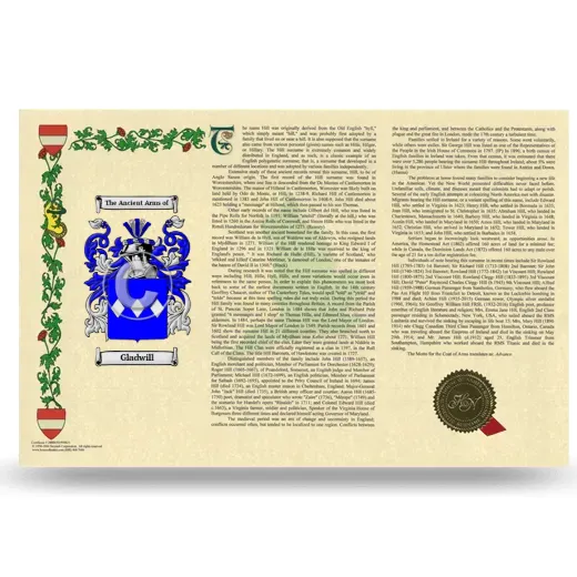 Gladwill Armorial History Landscape Style