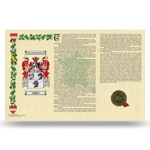 Goffart Armorial History Landscape Style