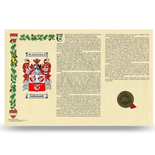 Goldschmidt Armorial History Landscape Style