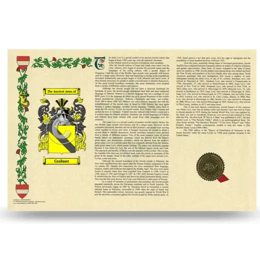 Grabner Armorial History Landscape Style