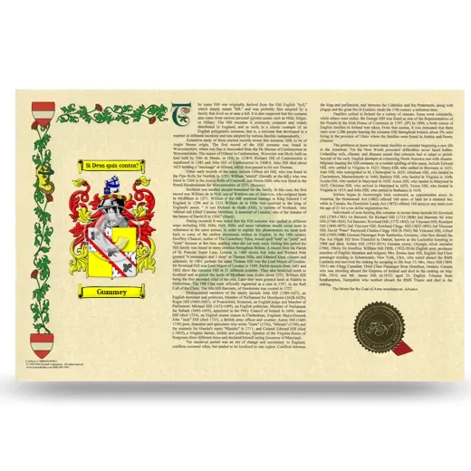 Gummey Armorial History Landscape Style