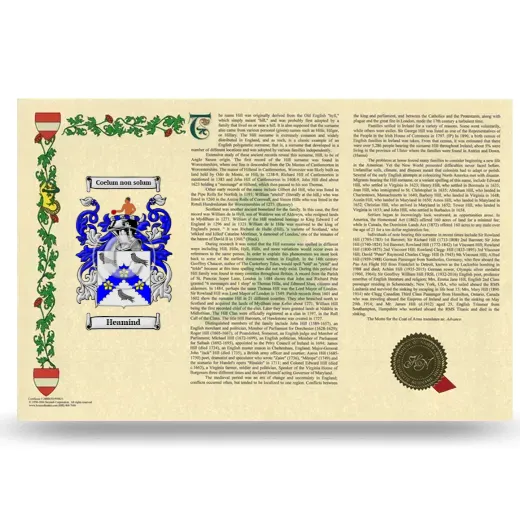 Heamind Armorial History Landscape Style