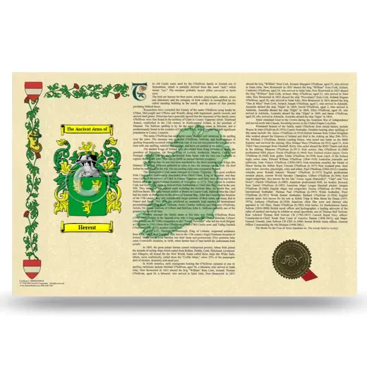 Herent Armorial History Landscape Style