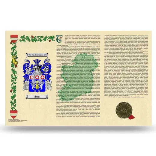Ilant Armorial History Landscape Style