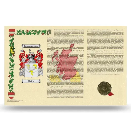 Illrich Armorial History Landscape Style