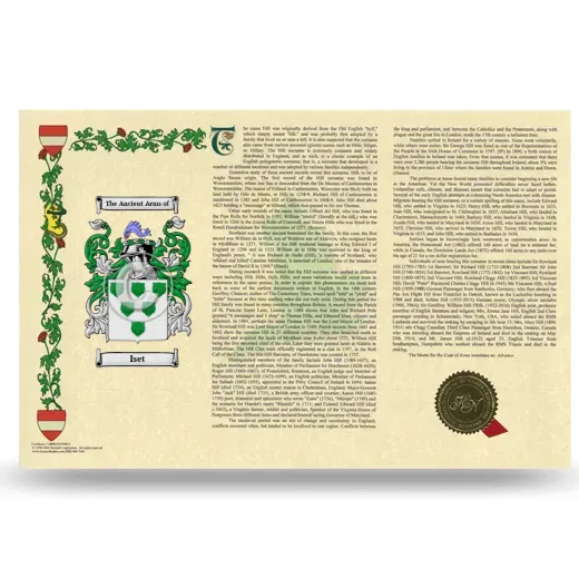 Iset Armorial History Landscape Style