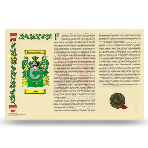 Jever Armorial History Landscape Style