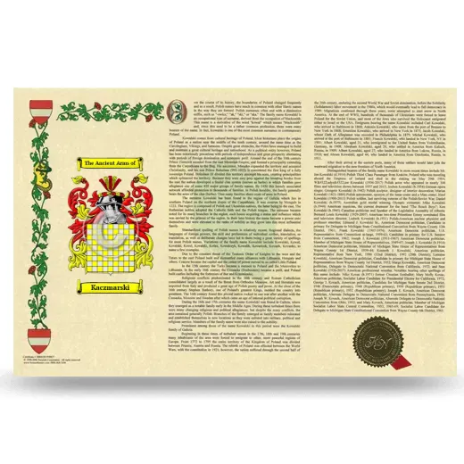 Kaczmarski Armorial History Landscape Style