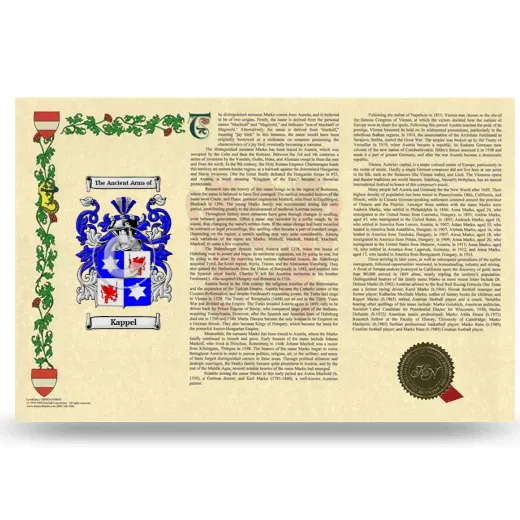 Kappel Armorial History Landscape Style