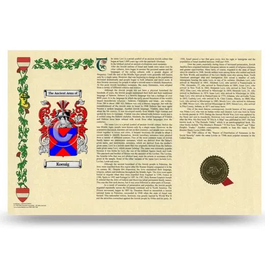 Koenig Armorial History Landscape Style