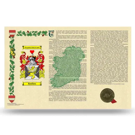 Krathen Armorial History Landscape Style