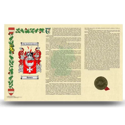 Kreutz Armorial History Landscape Style