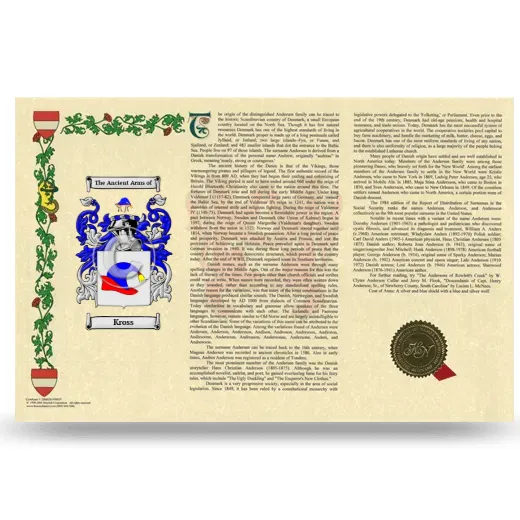 Kross Armorial History Landscape Style