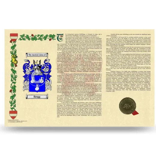 Krugg Armorial History Landscape Style