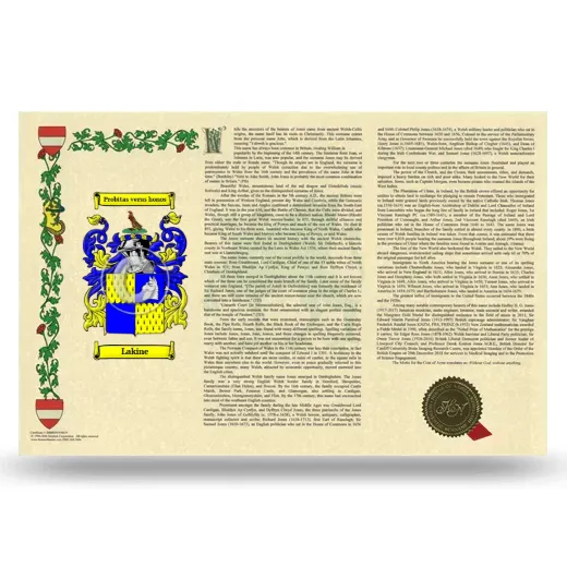 Lakine Armorial History Landscape Style