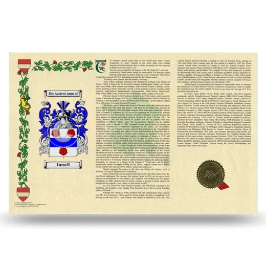 Lamell Armorial History Landscape Style