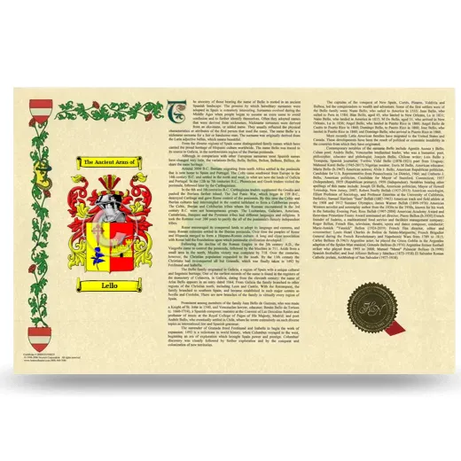 Lello Armorial History Landscape Style