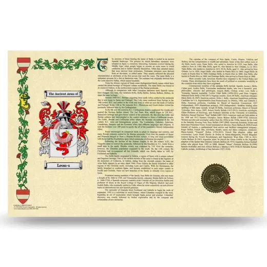 Leon-s Armorial History Landscape Style