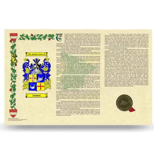 Lermas Armorial History Landscape Style