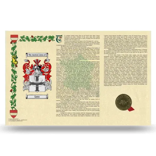 Lero Armorial History Landscape Style