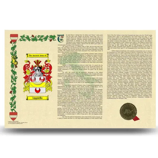 Lippiello Armorial History Landscape Style