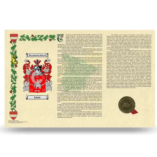Locas Armorial History Landscape Style