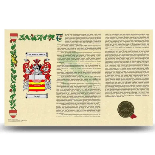 Luppi Armorial History Landscape Style