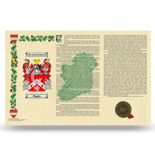 Magán Armorial History Landscape Style