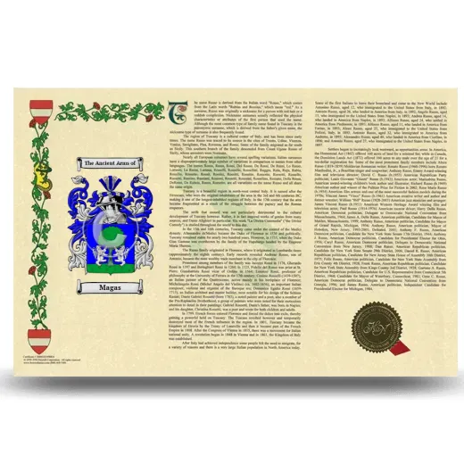 Magas Armorial History Landscape Style