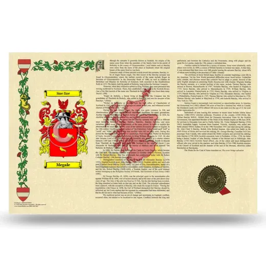 Megale Armorial History Landscape Style